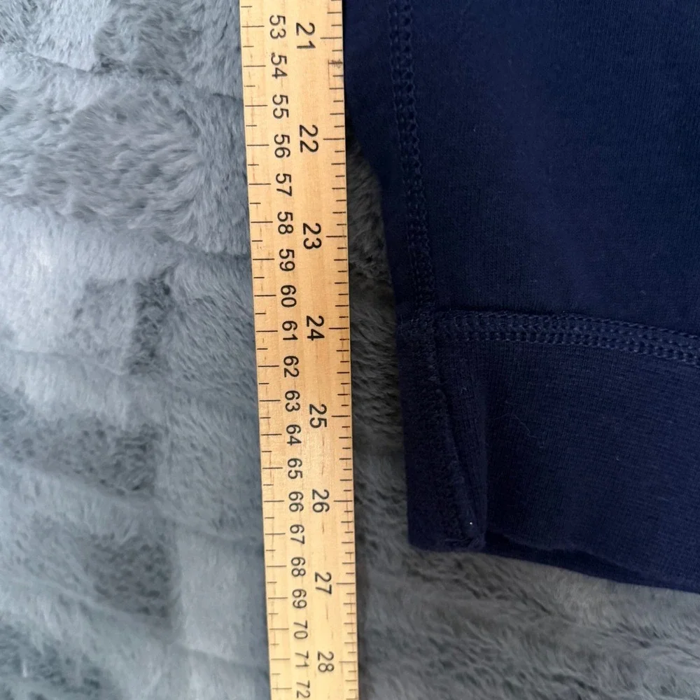 Polo Ralph Lauren Mens Navy Blue Yellow Pony Fleece Joggers Sweatpants Size M
